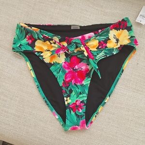 NWT, Old Navy colorful bikini bottoms, size small